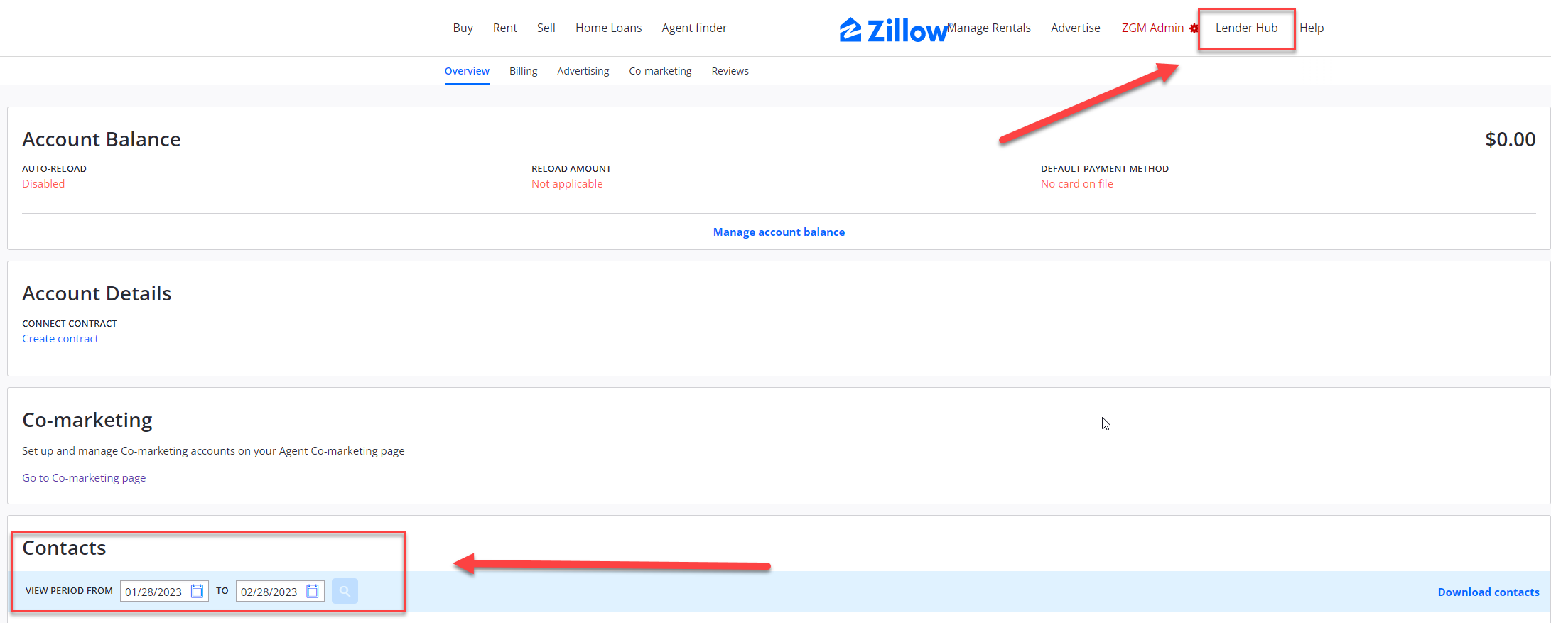 Where Can I See My Contacts? Zillow Help Center