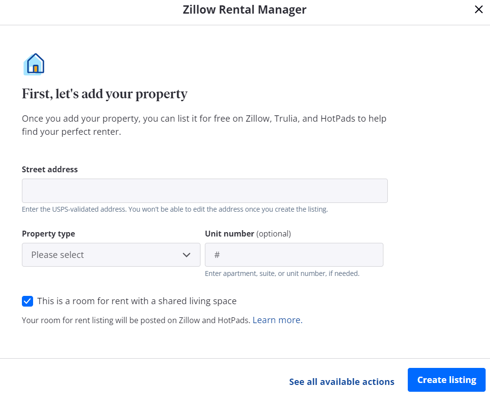 Room For Rent Listings Zillow Help Center