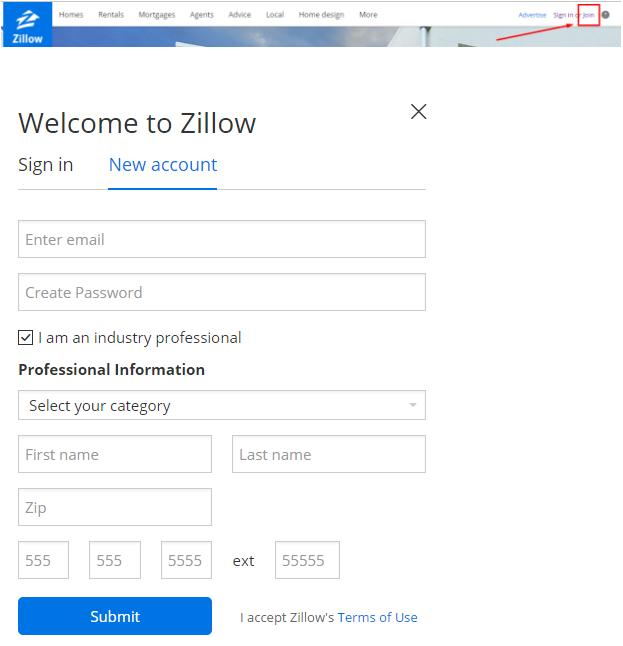 How do I create my Zillow profile? Zillow Help Center